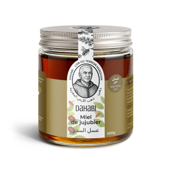 Bouteille de miel de jujubier 0.5L