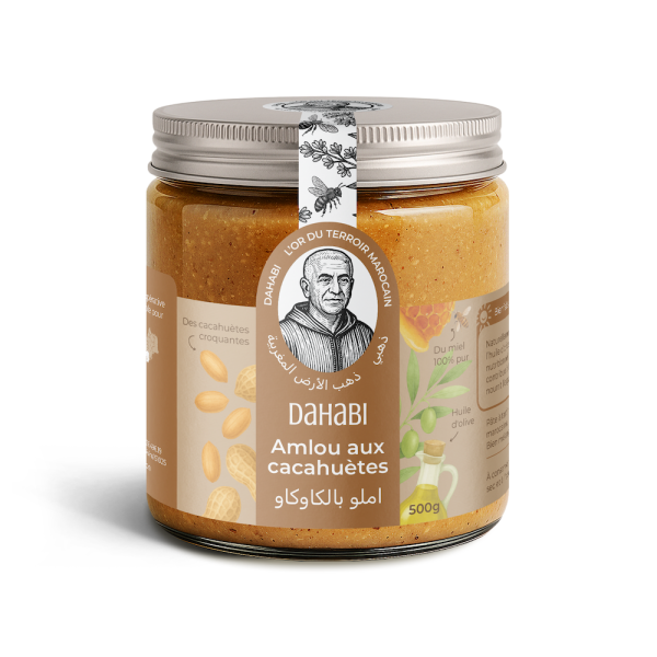 Bouteille de Amlou aux cacahuètes 500g