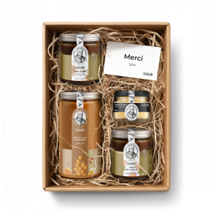 Coffret cadeau de miel vitalité
